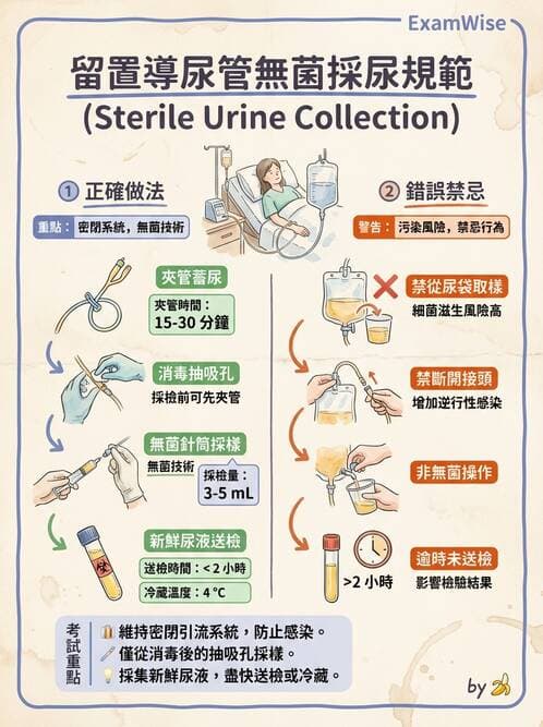 護理師 - 泌尿排泄與導尿護理 - AI 圖文解析預覽