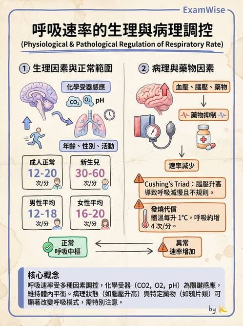護理師 - 體溫與呼吸評估 - AI 圖文解析預覽
