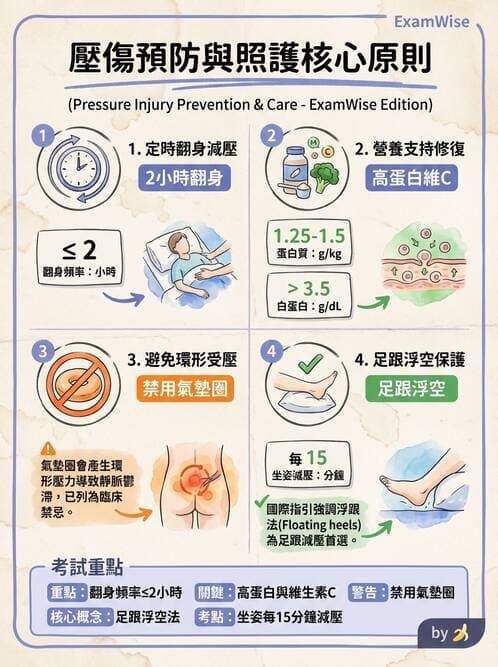 護理師 - 運動功能與傷口護理 - AI 圖文解析預覽
