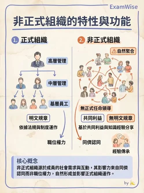 護理師 - 組織結構與溝通 - AI 圖文解析預覽