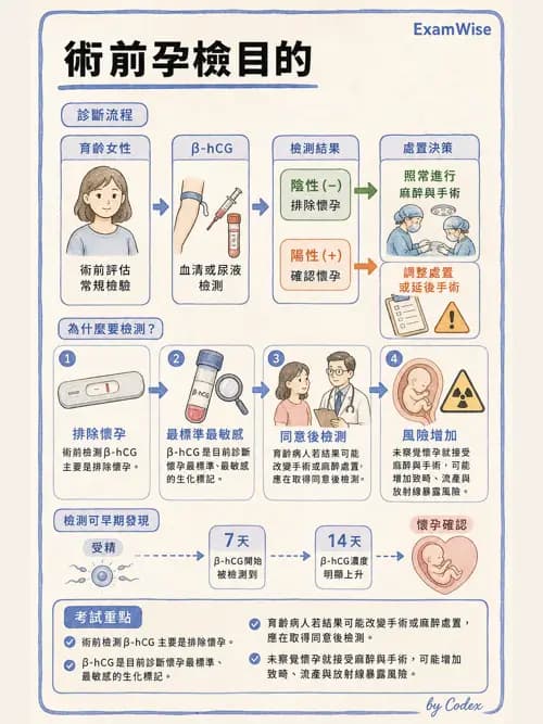 麻醉專護 - 一般術前評估、ASA分級與用藥管理 - AI 圖文解析預覽