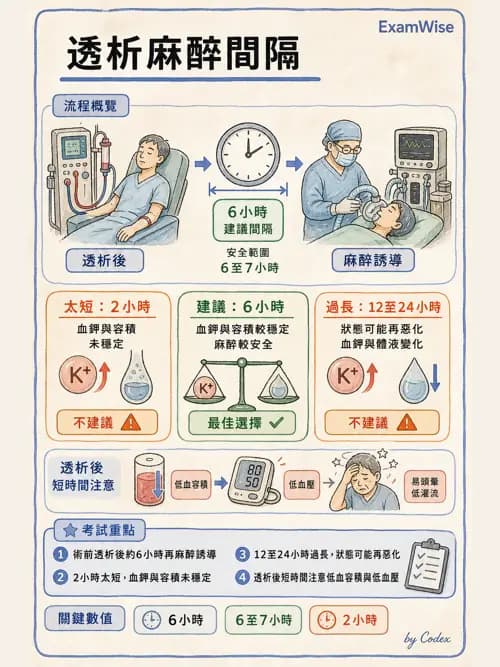 麻醉專護 - 腎臟肝臟疾病與神經生理評估 - AI 圖文解析預覽