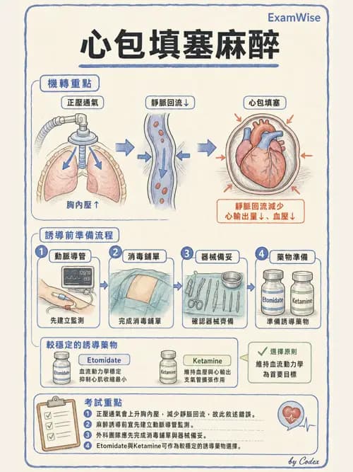 麻醉專護 - 麻醉相關急症 - AI 圖文解析預覽