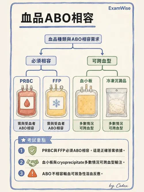 麻醉專護 - 體溫調節與大量輸血 - AI 圖文解析預覽