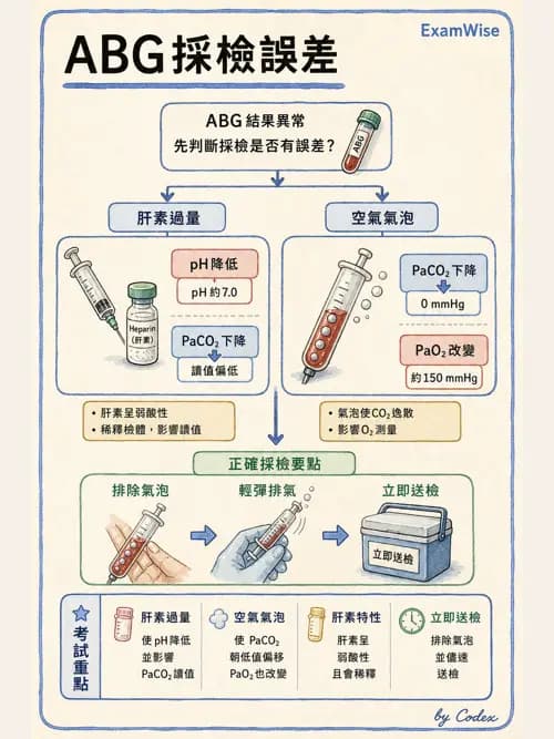 麻醉專護 - 生理監測技術 - AI 圖文解析預覽