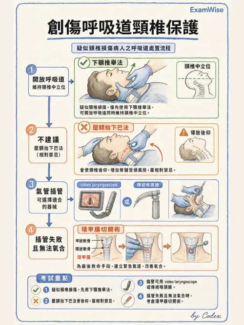 麻醉專護 - 創傷、燒傷與重症麻醉 - AI 圖文解析預覽