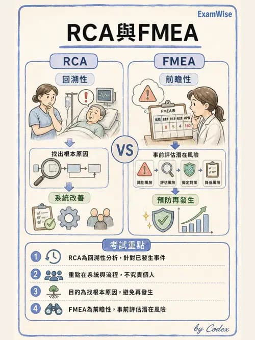 麻醉專護 - 品質改善工具與病人安全 - AI 圖文解析預覽