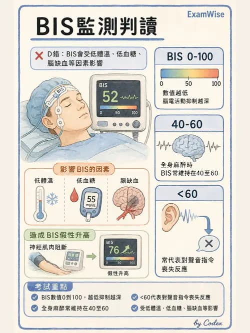 麻醉專護 - 術中生理監測技術 - AI 圖文解析預覽