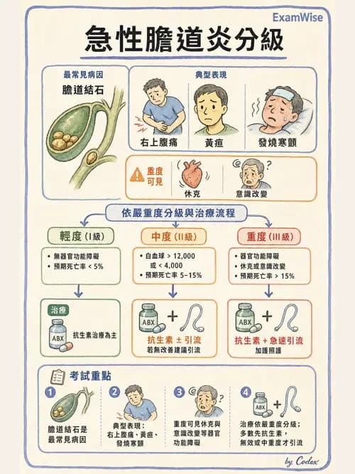 麻醉專護 - 內科疾病鑑別診斷 - AI 圖文解析預覽