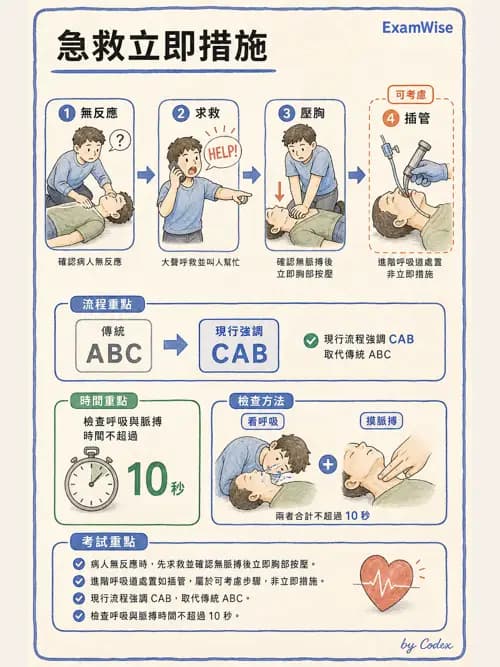 麻醉專護 - 心律不整判讀、ACLS與休克辨識 - AI 圖文解析預覽