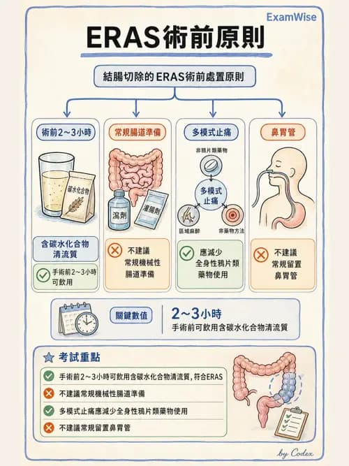 ERAS - 術後加速康復 - AI 圖文解析預覽