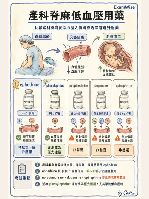 麻醉專護 - 產科麻醉 - AI 圖文解析預覽