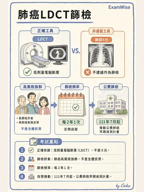 麻醉專護 - 健康促進、篩檢與長期照顧 - AI 圖文解析預覽