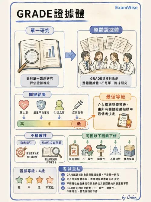 麻醉專護 - 實證醫學方法與文獻查證 - AI 圖文解析預覽