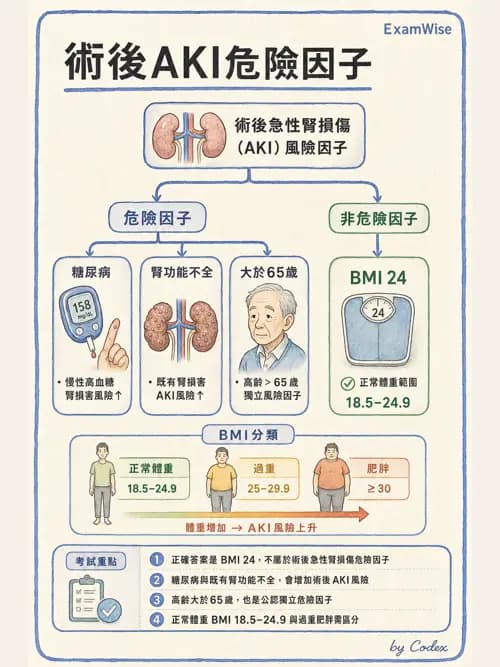 麻醉專護 - 腎臟肝臟疾病與神經生理評估 - AI 圖文解析預覽