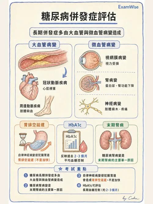 麻醉專護 - 內分泌與代謝疾病評估 - AI 圖文解析預覽