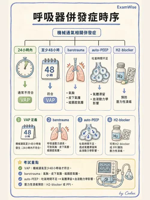 麻醉專護 - 內科疾病鑑別診斷 - AI 圖文解析預覽