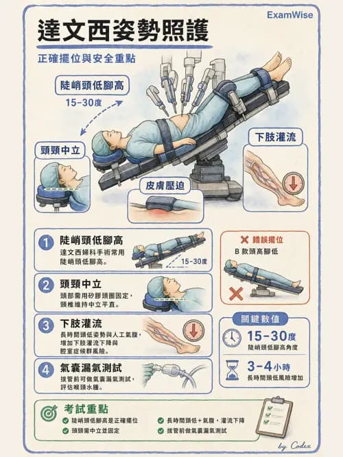 麻醉專護 - 泌尿/婦科/機器人腹腔鏡手術麻醉 - AI 圖文解析預覽