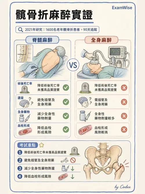 麻醉專護 - 老年麻醉 - AI 圖文解析預覽