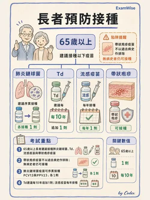 麻醉專護 - 健康促進、篩檢與長期照顧 - AI 圖文解析預覽