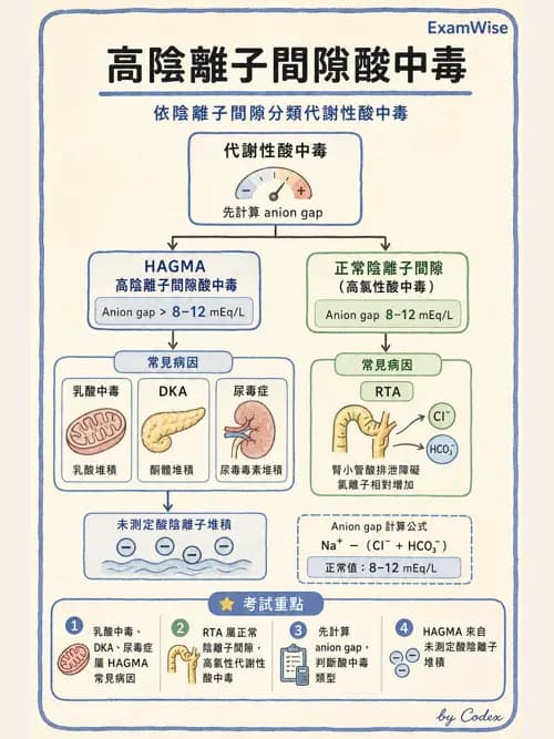 麻醉專護 - 電解質、酸鹼平衡與體液評估 - AI 圖文解析預覽