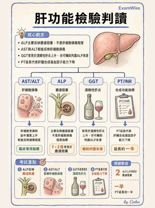 麻醉專護 - 內科疾病鑑別診斷 - AI 圖文解析預覽