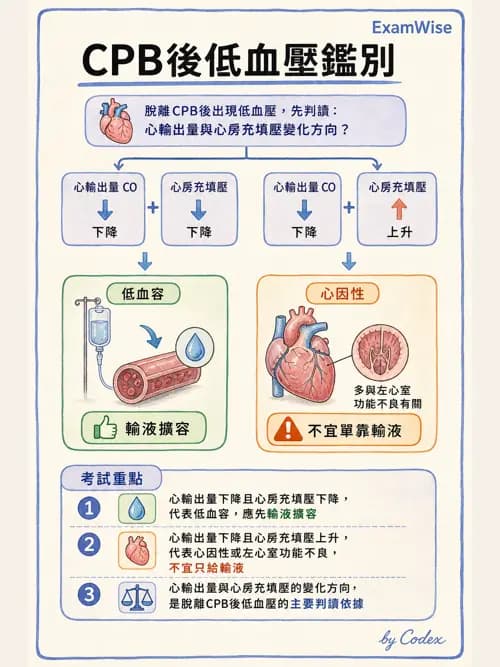 麻醉專護 - 心臟手術與體外循環麻醉 - AI 圖文解析預覽