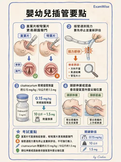 麻醉專護 - 小兒麻醉 - AI 圖文解析預覽