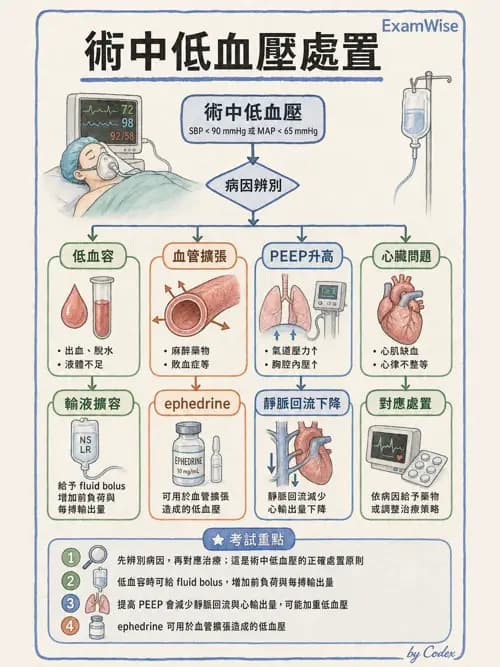 麻醉專護 - 心血管疾病術前評估 - AI 圖文解析預覽