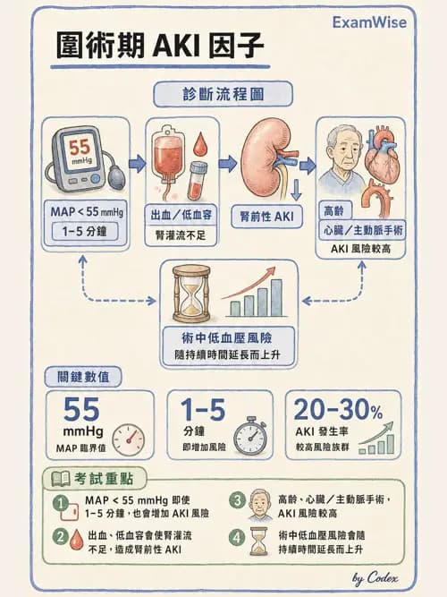 麻醉專護 - 腎臟肝臟疾病與神經生理評估 - AI 圖文解析預覽