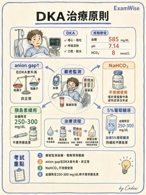 麻醉專護 - 電解質、酸鹼平衡與體液評估 - AI 圖文解析預覽