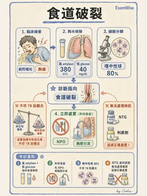麻醉專護 - 內科疾病鑑別診斷 - AI 圖文解析預覽