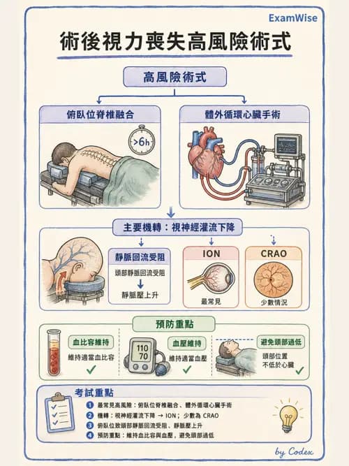 麻醉專護 - 神經外科與脊椎手術麻醉 - AI 圖文解析預覽