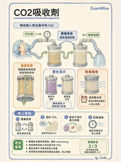 麻醉專護 - 麻醉機與呼吸系統 - AI 圖文解析預覽