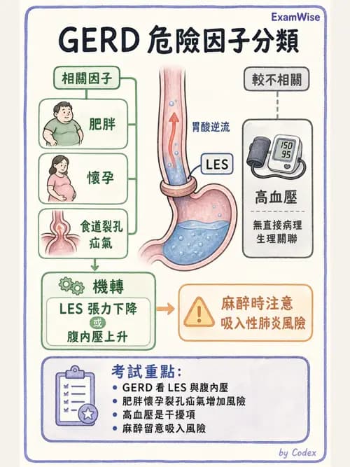 麻醉專護 - 一般術前評估、ASA分級與用藥管理 - AI 圖文解析預覽