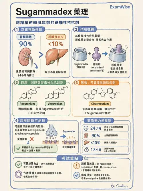 麻醉專護 - 麻醉藥物藥理與肌肉鬆弛劑 - AI 圖文解析預覽