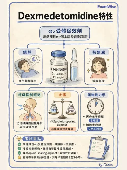 麻醉專護 - 鎮靜安眠藥、吸入性麻醉藥與TIVA - AI 圖文解析預覽