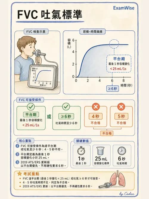 呼吸治療師 - 通氣、呼吸力學與控制 - AI 圖文解析預覽