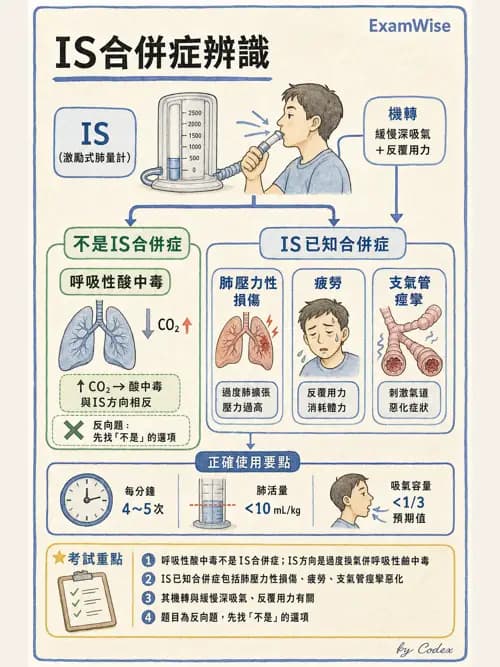 呼吸治療師 - 痰液清除與擴張治療 - AI 圖文解析預覽