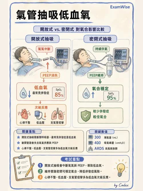 呼吸治療師 - 呼吸道照護與抽痰設備 - AI 圖文解析預覽