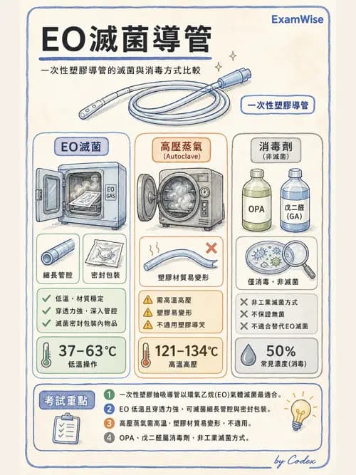 呼吸治療師 - 呼吸照護設備消毒 - AI 圖文解析預覽