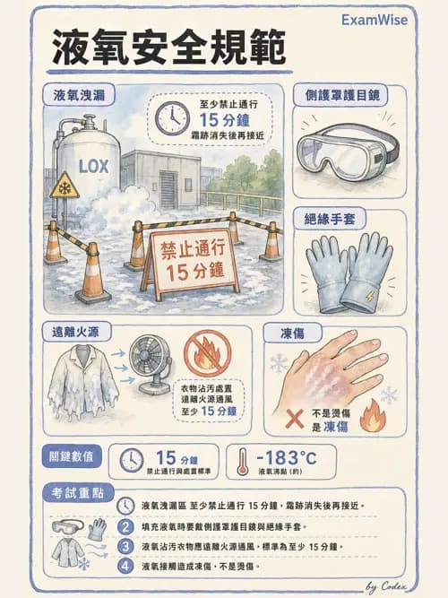 呼吸治療師 - 醫療氣體製造與儲存 - AI 圖文解析預覽