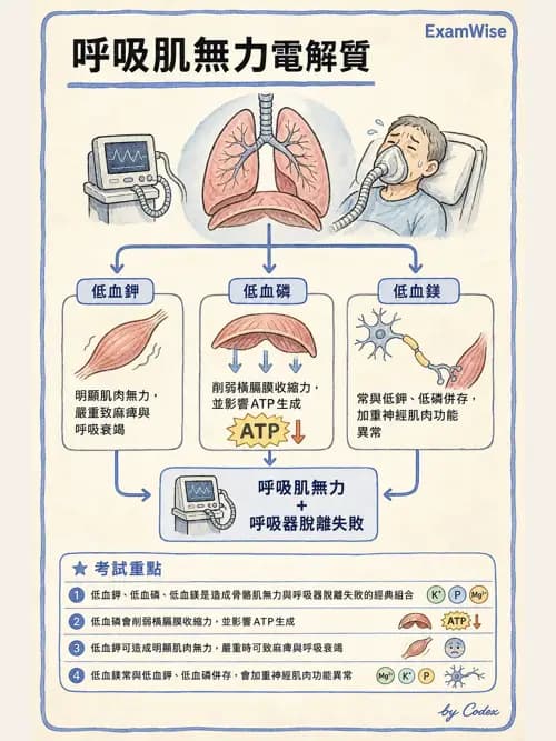 呼吸治療師 - 臨床設定、參數調整與脫離 - AI 圖文解析預覽
