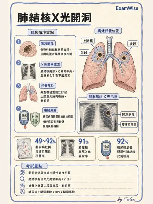 呼吸治療師 - 感染性肺疾 - AI 圖文解析預覽