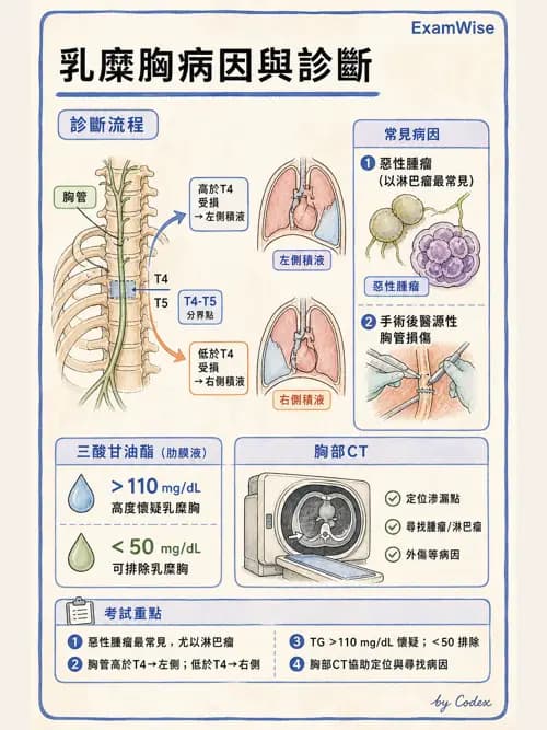 呼吸治療師 - 外力傷害與胸廓病變 - AI 圖文解析預覽