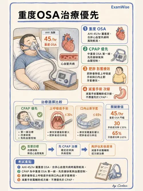 呼吸治療師 - 睡眠相關呼吸障礙 - AI 圖文解析預覽