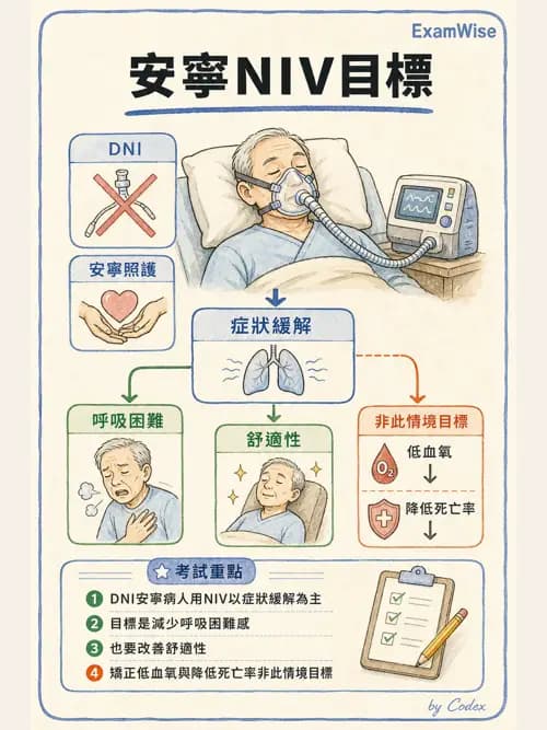 呼吸治療師 - 倫理、法規與安寧照護 - AI 圖文解析預覽