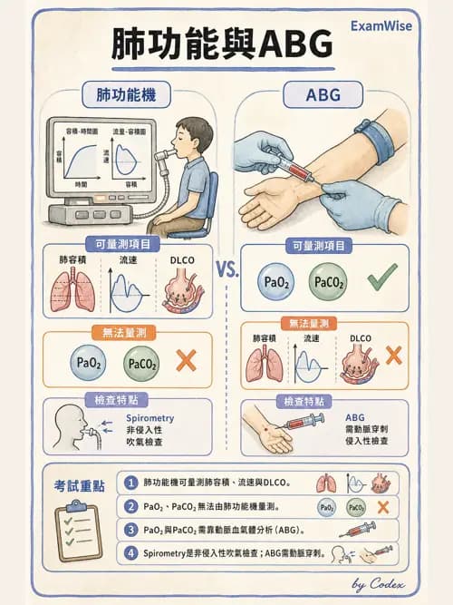 呼吸治療師 - 呼吸功能檢查 - AI 圖文解析預覽