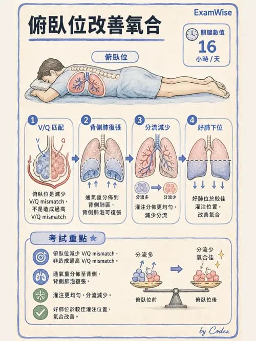 呼吸治療師 - 呼吸治療臨床作業與身體評估 - AI 圖文解析預覽