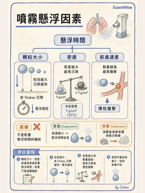 呼吸治療師 - 吸入性藥物噴霧設備 - AI 圖文解析預覽